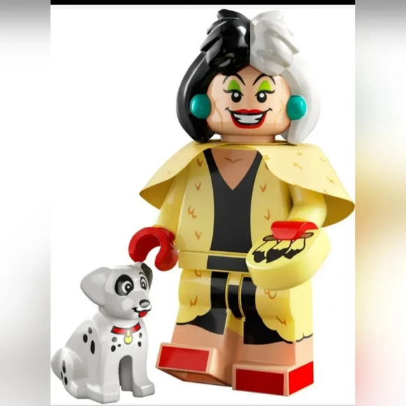 Lego Minifigures Cruella de Vil Disney 100 66734 - Picture 1 of 2